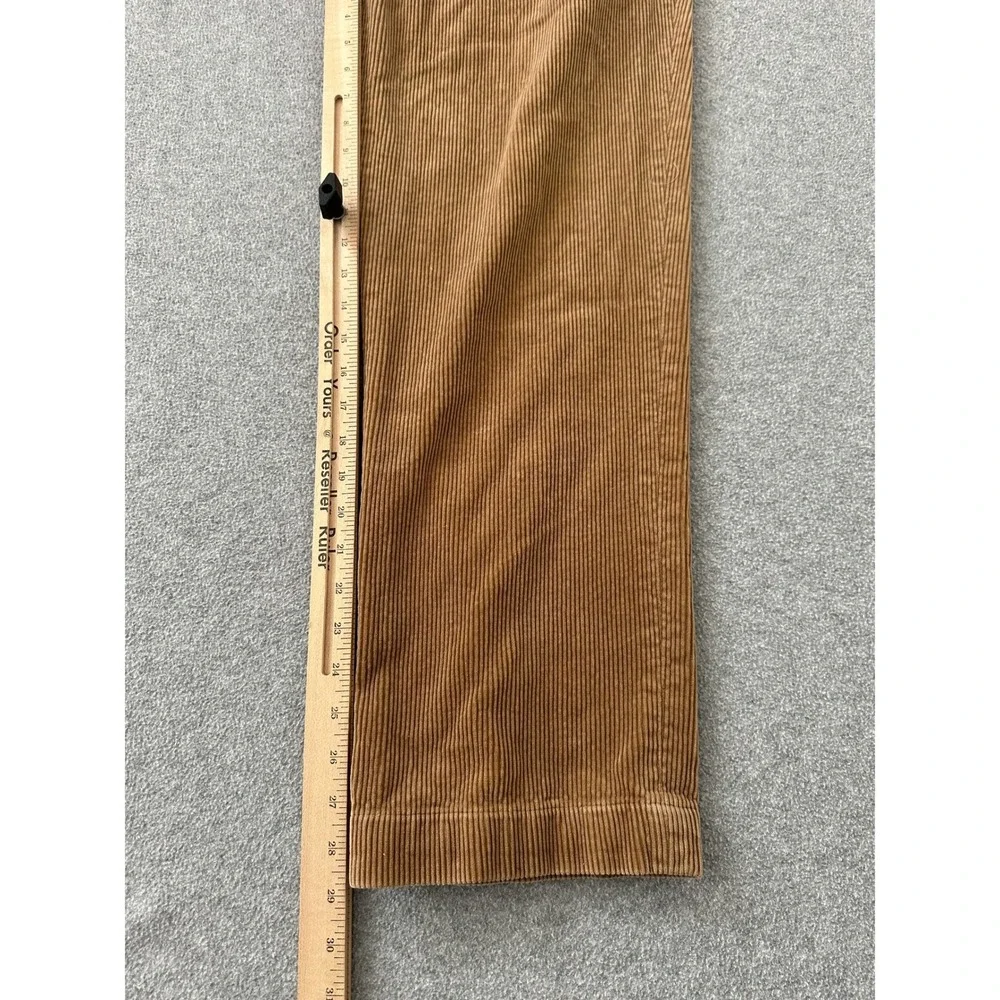 Polo Ralph Lauren Corduroy Pant Men 34x30 Tan Brown Preston Trousers Classic Fit